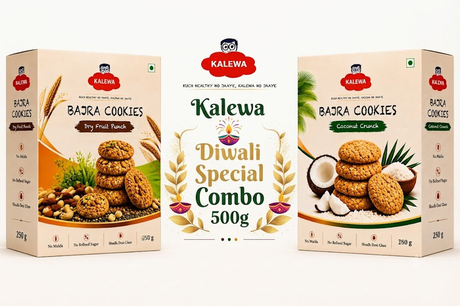 Diwali Special combo (250g +250g) — Kalewa Bajra Cookie