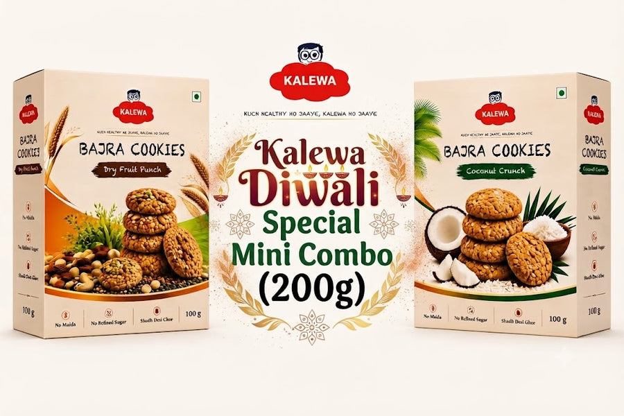 Diwali Mini Combo 200gm — Kalewa Bajra Cookie
