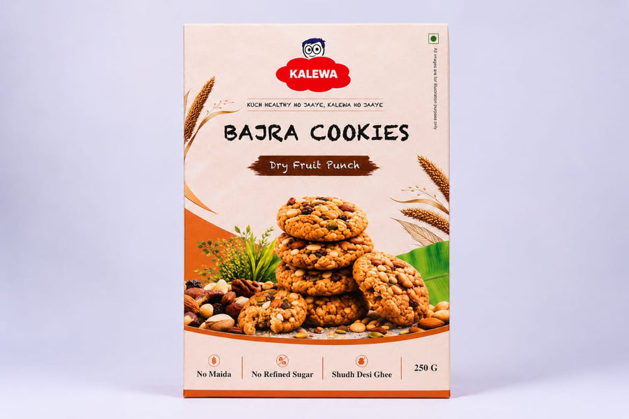 Kalewa Dry Fruit Punch Bajra Cookies 250g — Kalewa Bajra Cookie